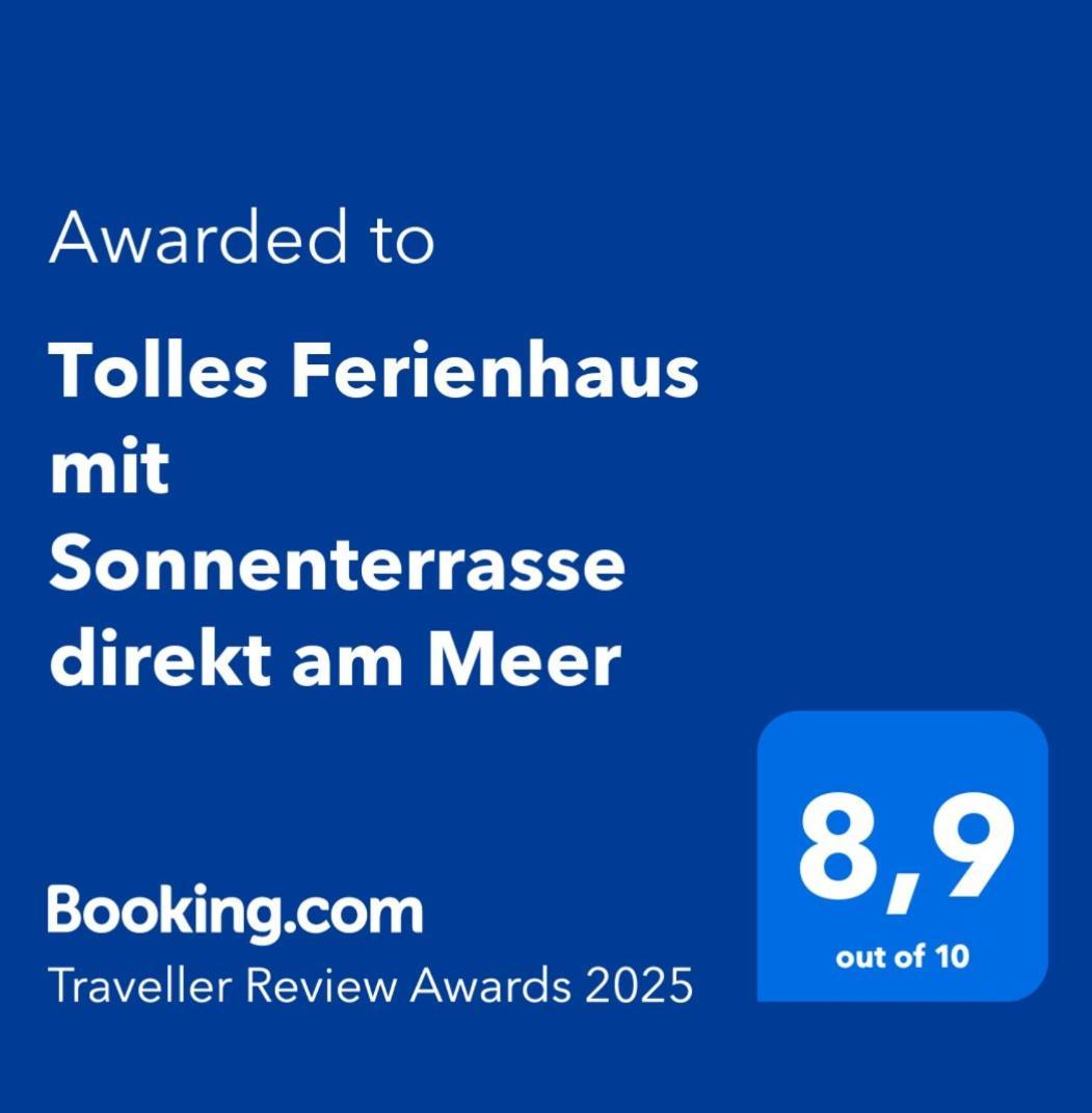 Tolles Ferienhaus Mit Sonnenterrasse Direkt Am Meer Isla Cristina Ngoại thất bức ảnh